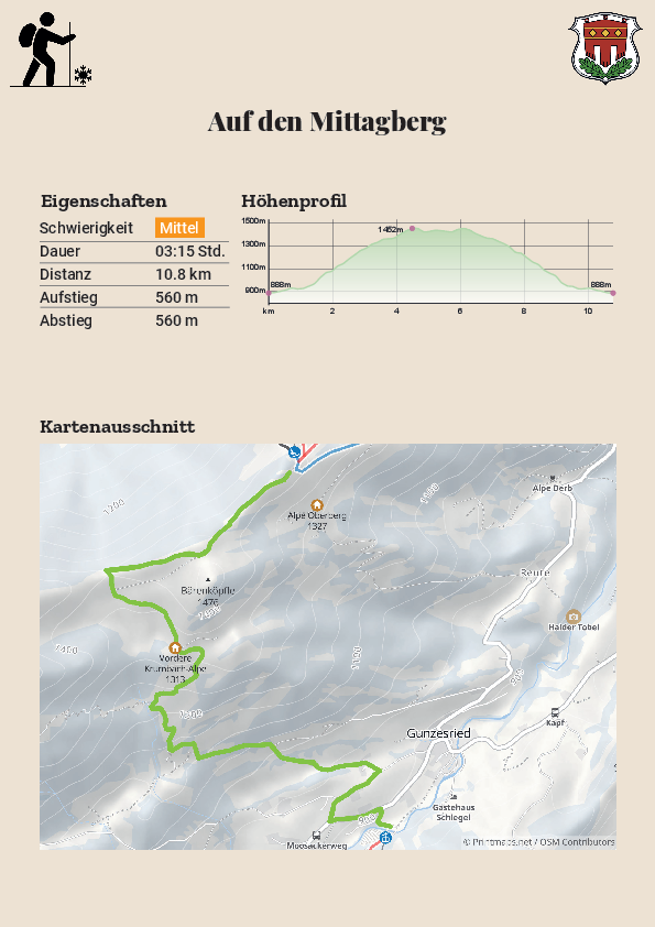 Auf den Mittagberg