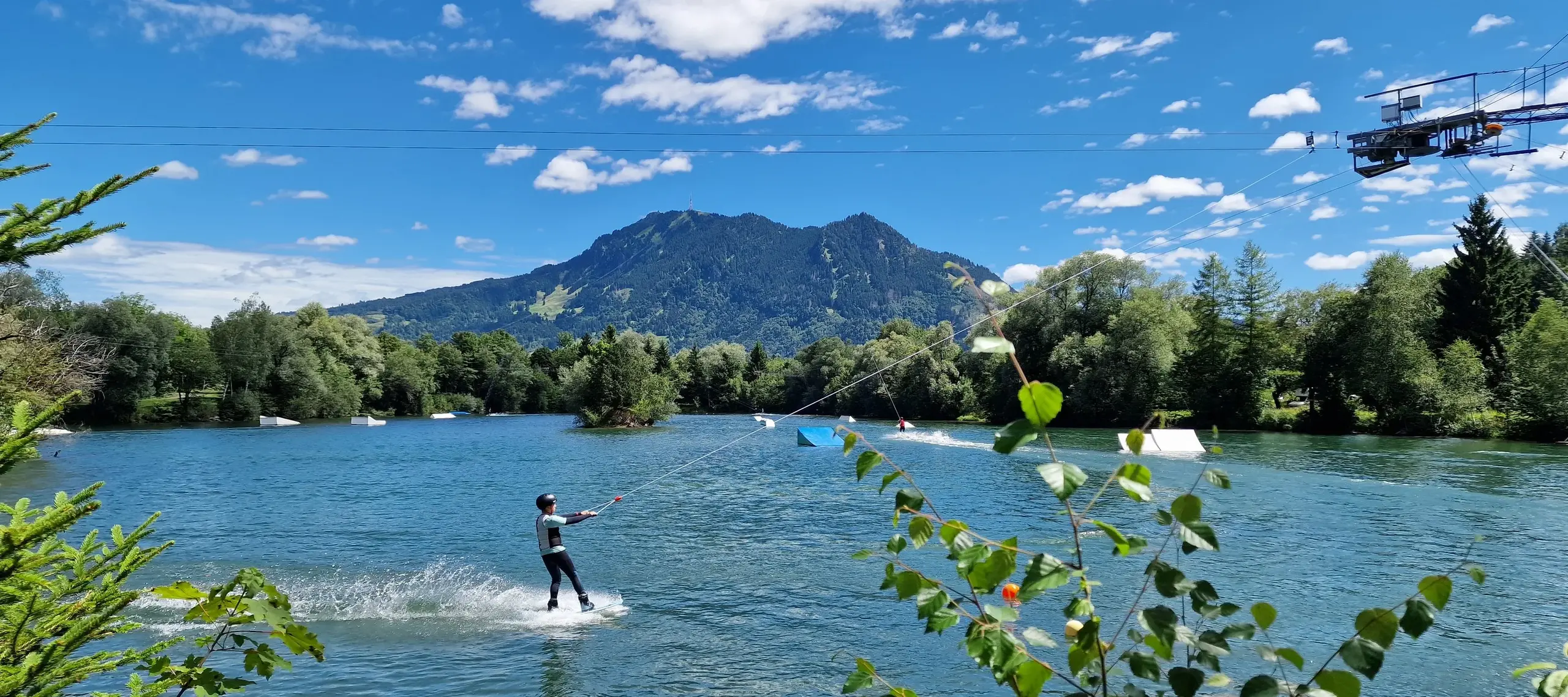 Wasserskilift Inselsee: Urheber/c = Tourist-Info_Blaichach