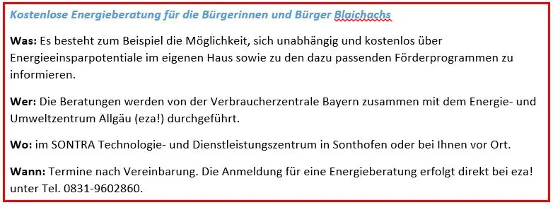 Energieberatung Klimaschutz